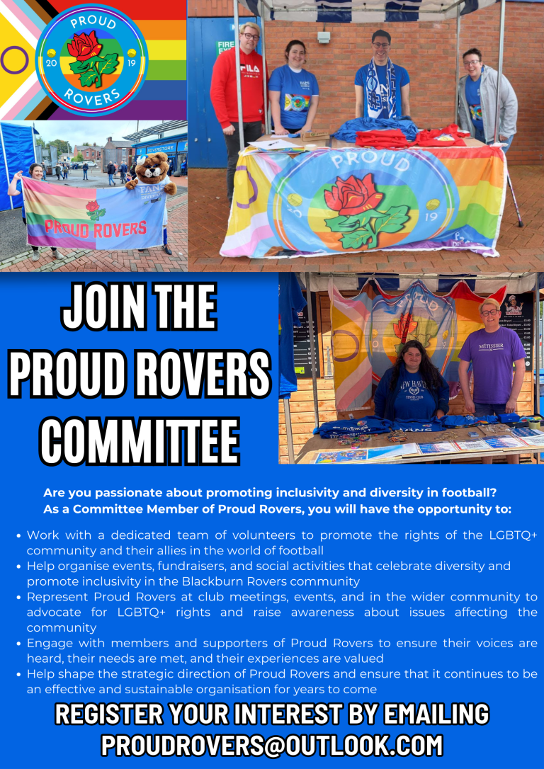 Join the proud rovers committee